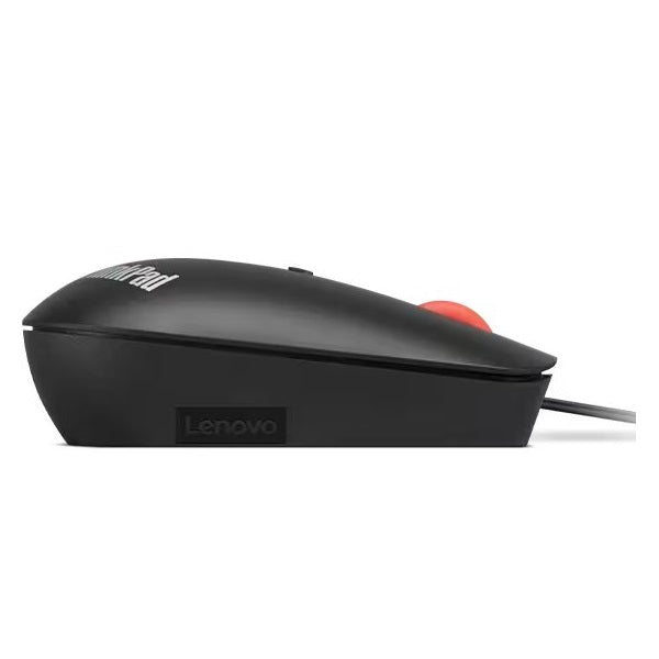 Lenovo ThinkPad USB-C Wired Compact Mouse (4Y51D20850) — side view