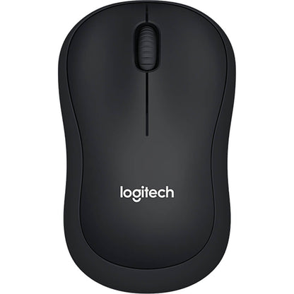 Logitech B220 Silent Wireless Mouse – Black (910-004881) — side view