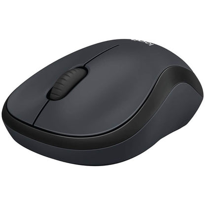 Logitech B220 Silent Wireless Mouse – Black (910-004881) — rear view