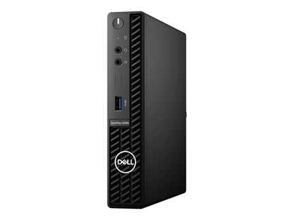 Dell OptiPlex 3090 MFF Desktop PC – Core i3-10105T / 8GB RAM / 256GB SSD / Win 11 Pro (N007O3090MFF) — front view
