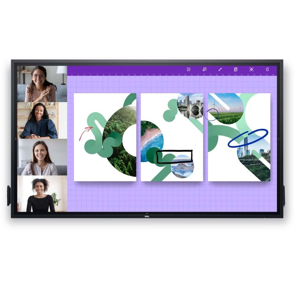 Dell P8624QT 85.6″ 4K UHD Interactive Touch Monitor (210-BJKG)