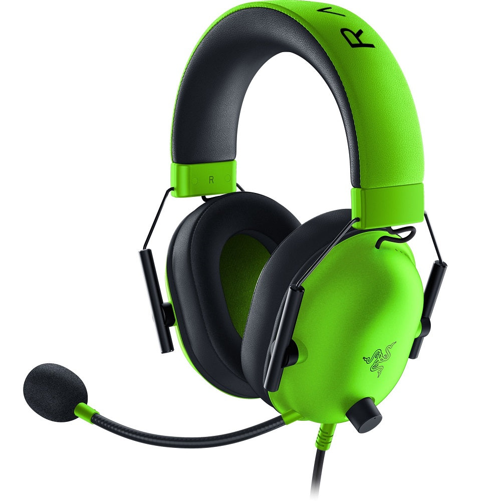 Razer BlackShark V2 X Wired eSports Gaming Headset – Green (RZ04-03240600-R3M1) image 1
