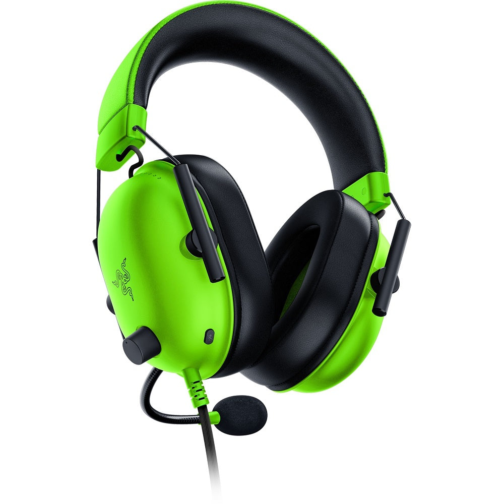 Razer BlackShark V2 X Wired eSports Gaming Headset – Green (RZ04-03240600-R3M1) image 3