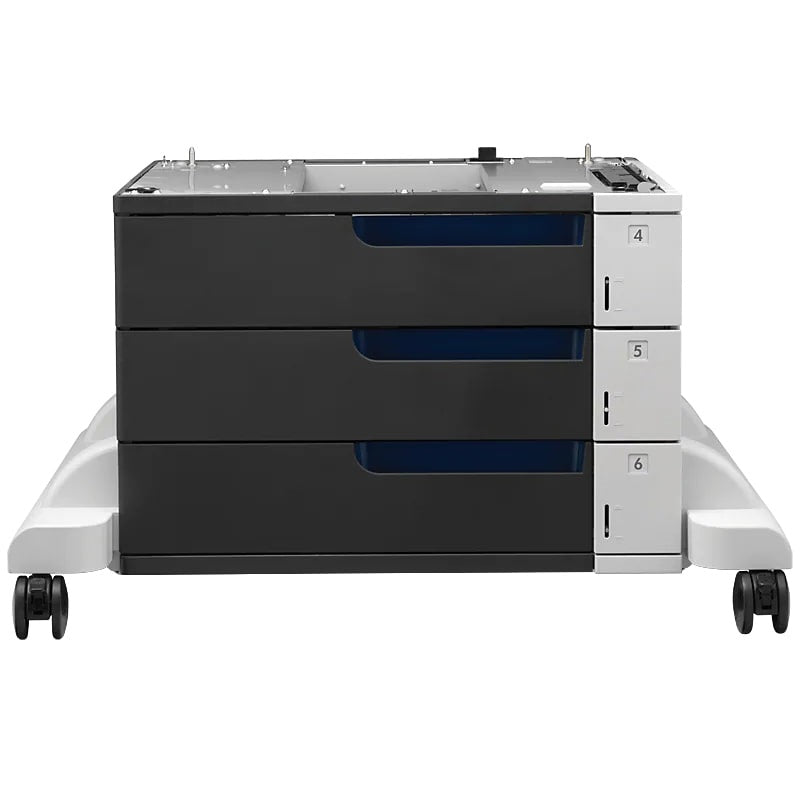 HP Color LaserJet 3×500-sheet Paper Feeder and Stand (CE725A) image 1