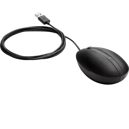 HP Wired 320M Mouse (9VA80AA) — front view
