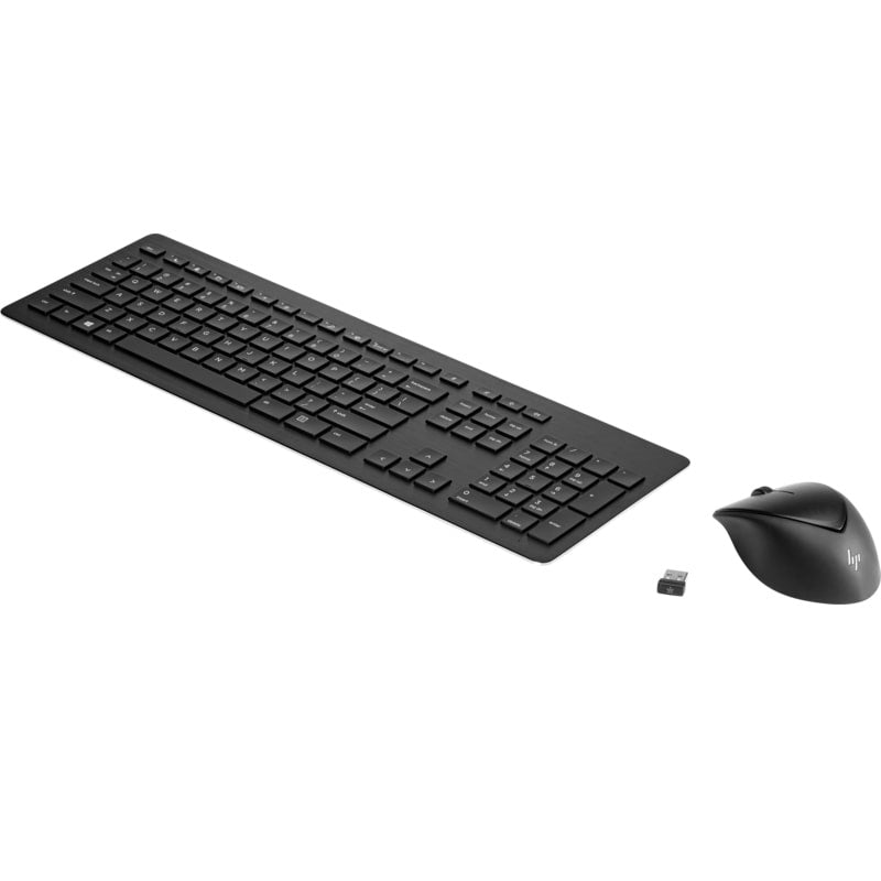 HP 950MK Wireless Rechargeable Mouse and Keyboard (3M165AA) — front view