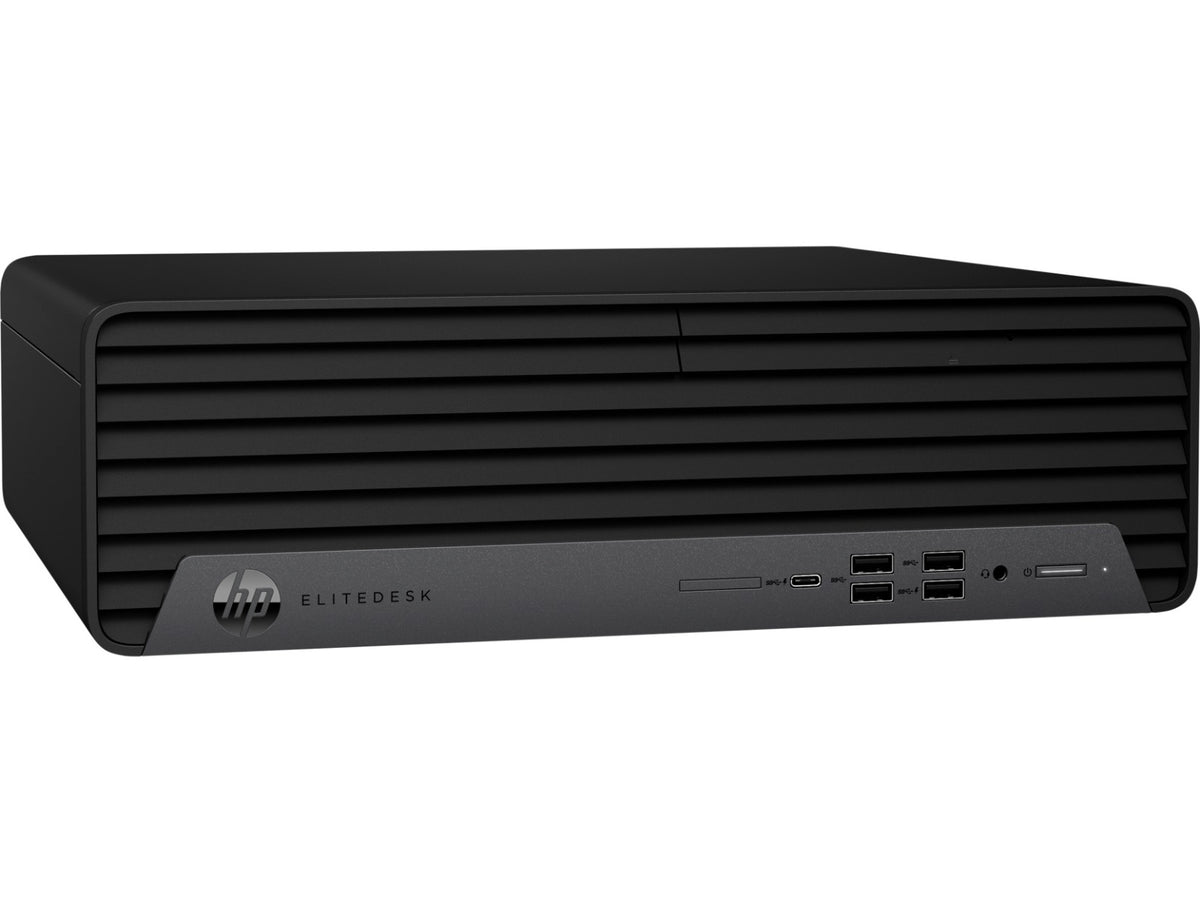 HP EliteDesk 800 G6 SFF Desktop PC – Core i5-10500 / 8GB RAM / 256GB SSD / Win 11 Pro (5L1Z4EA) — front view