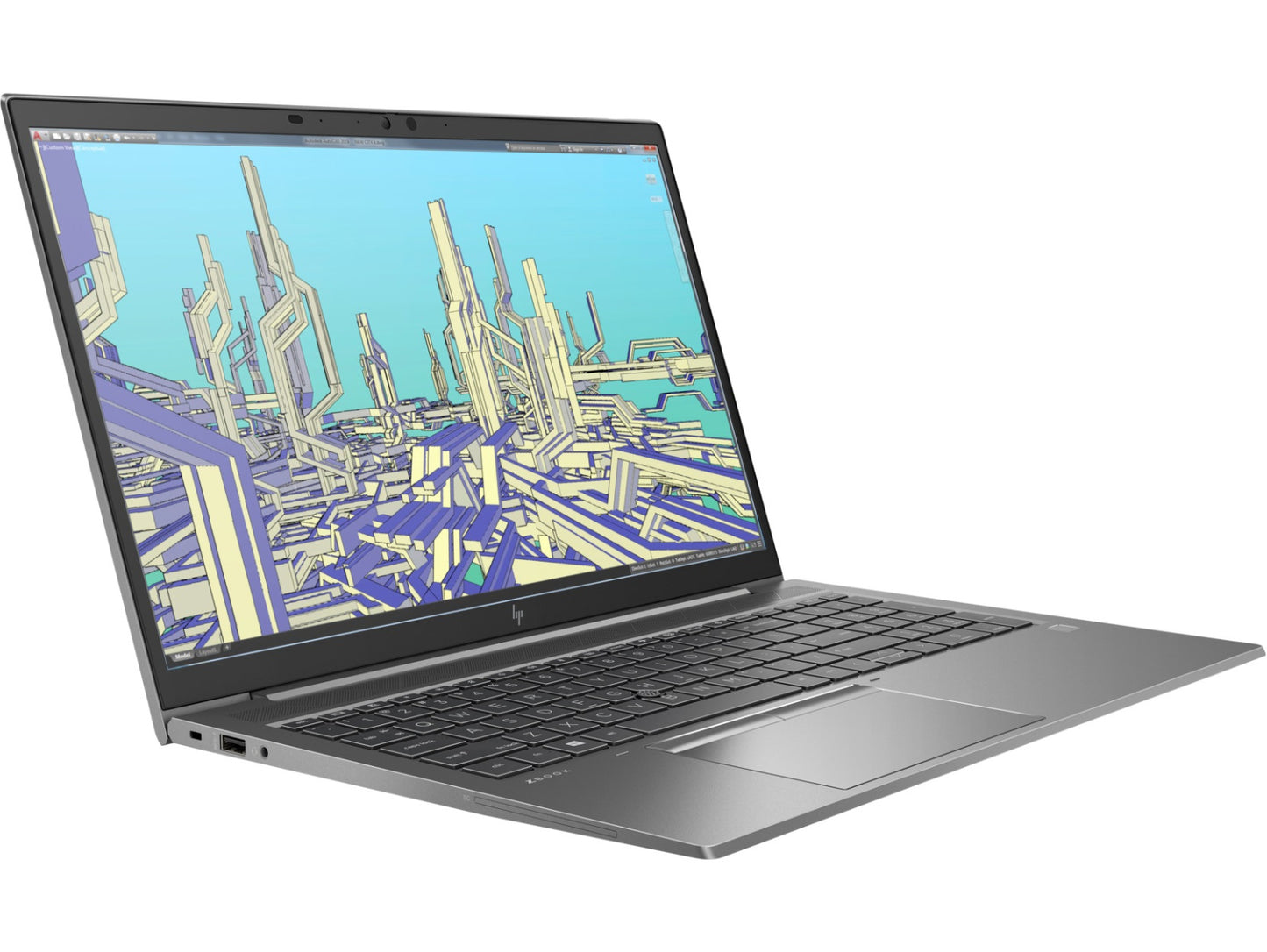HP ZBook Firefly 15 G8 Workstation Notebook PC – Core i7-1165G7 / 15.6″ UHD / 32GB RAM / 1TB SSD / Win 11 Pro (525G1EA) — fro