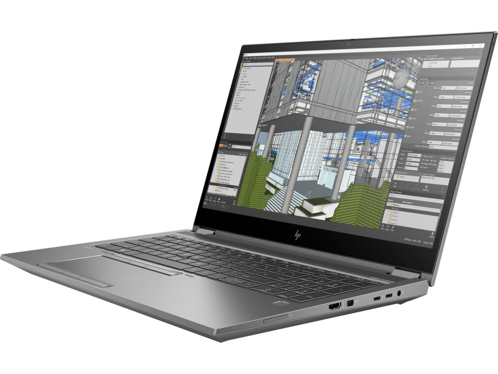 HP ZBook Fury 15 G8 Notebook PC – Core i7-11800H / 15.6″ FHD / 32GB RAM / 1TB SSD / NVIDIA RTX A2000 4GB Graphics / Win 11 Pr