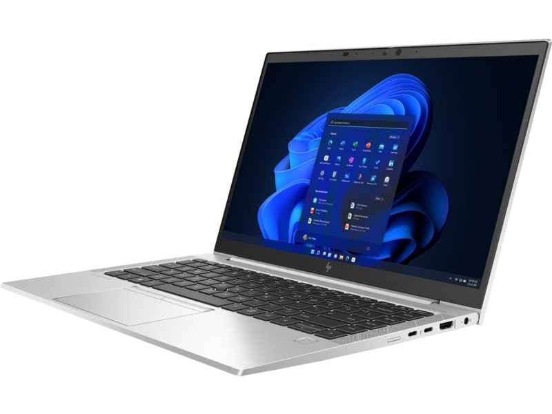 HP EliteBook 840 G8 Notebook PC – Core i5-1145G7 / 14.0″ FHD / 16GB RAM / 256GB SSD / Win 11 Pro (5P6F3EA) — side view