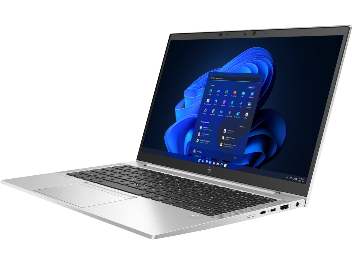 HP EliteBook 840 G8 Notebook PC – Core i5-1135G7 / 14.0″ FHD / 8GB RAM / 256GB SSD / Win 11 Pro (5P6U0EA) — side view