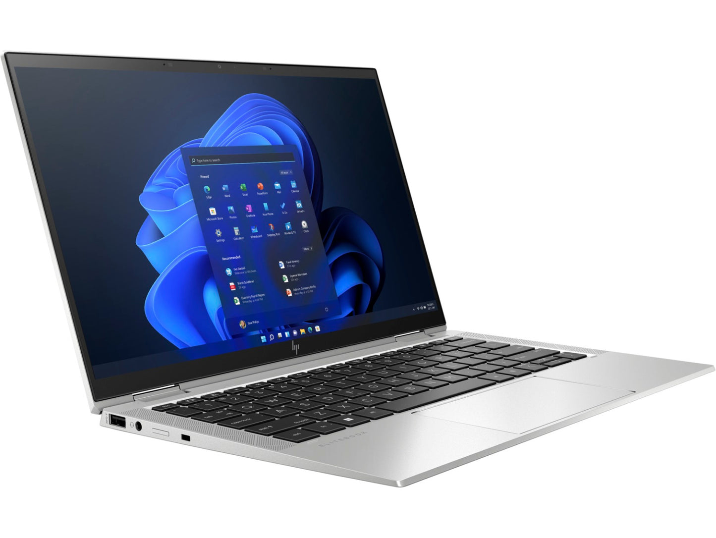 HP EliteBook x360 1030 G8 Notebook PC – Core i5-1135G7 / 13.3″ FHD Touch / 8GB RAM / 256GB SSD / Win 11 Pro (5P6T0EA) — side 