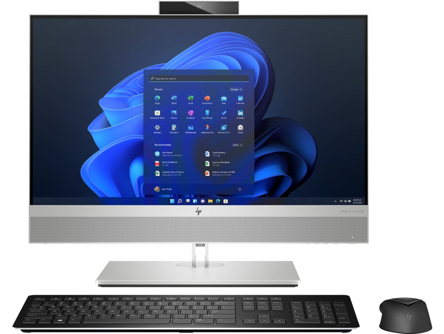 HP 800 All-in-One G6 Desktop PC – Core i7-10700 / 23.8″ FHD / 16GB RAM / 512GB SSD / Win 10 Pro (4H6B9EA) image 1