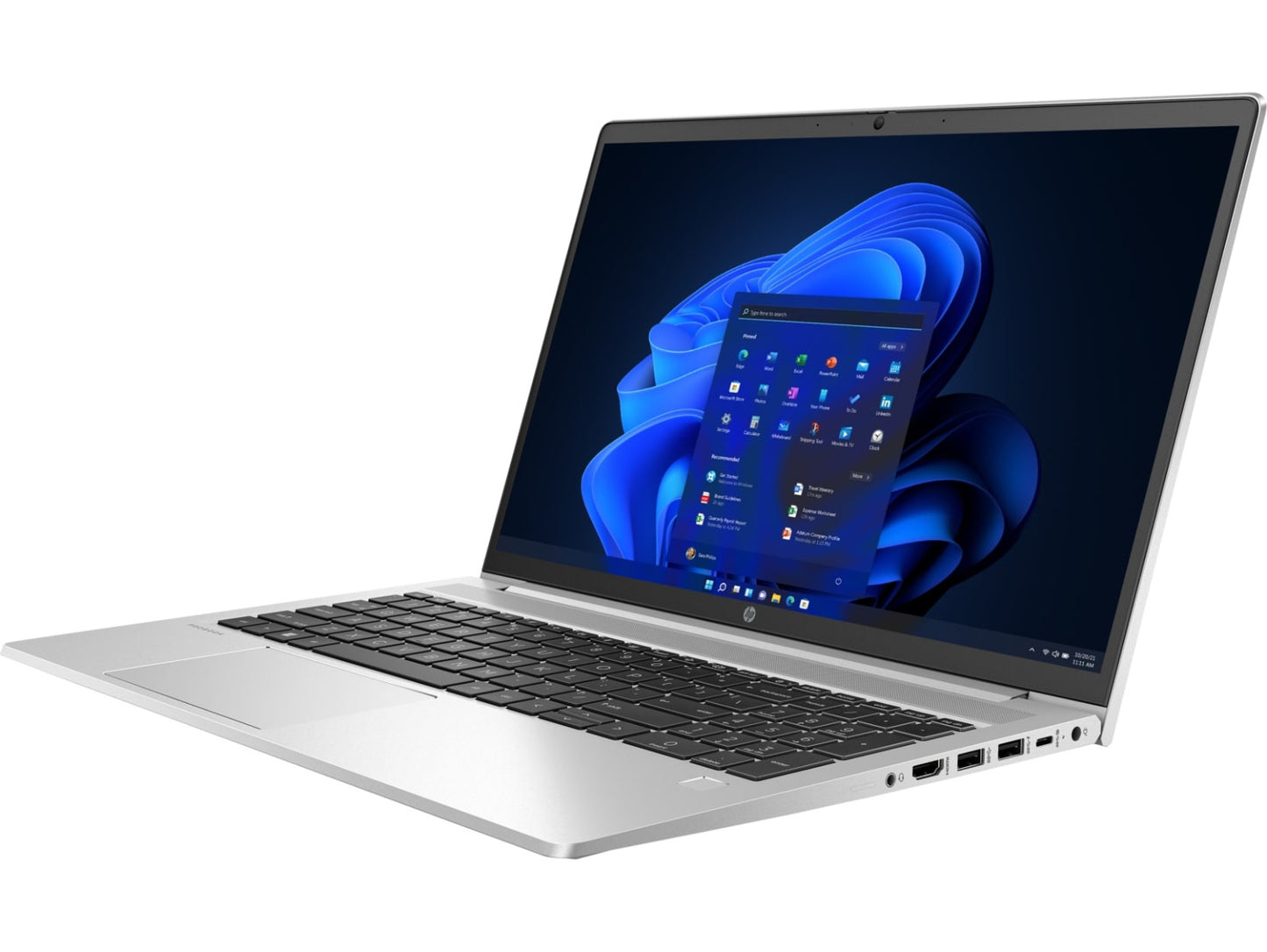 HP ProBook 455 G9 Notebook PC – Ryzen 3-5425U / 15.6″ FHD / 8GB RAM / 256GB SSD / Win 11 Pro / Pike Silver Aluminum (6S7U1EA)
