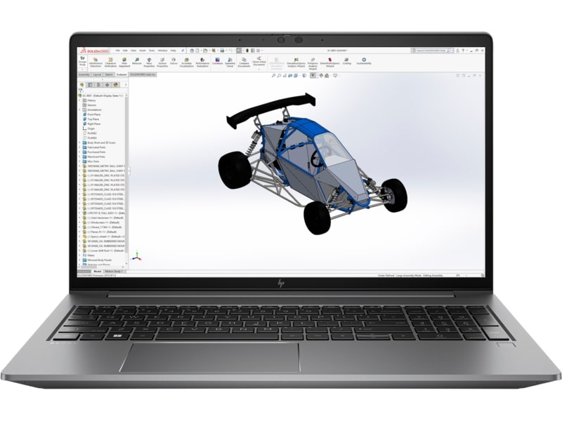 HP ZBook Power G9 Mobile Workstation Notebook PC – Core i7-12700H / 15.6″ FHD / 16GB RAM / 512GB SSD / NVIDIA Quadro T600 4GB