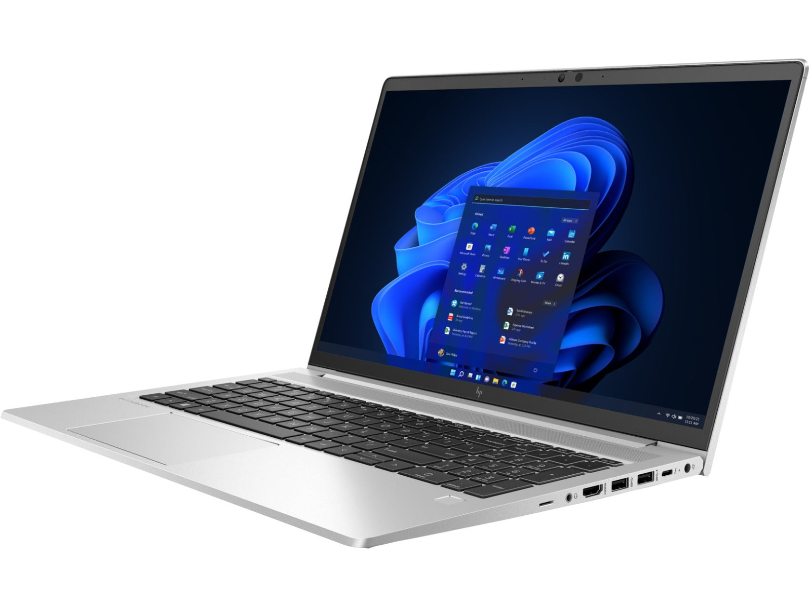HP EliteBook 650 G9 Notebook PC – Core i5-1235U / 15.6″ FHD / 8GB RAM / 256GB SSD / LTE / Win 11 Pro (6S6H8EA) — side view
