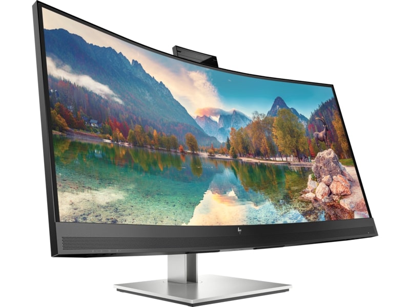 HP E34m G4 34″ WQHD Curved USB-C Conferencing Monitor (40Z26AA) — front view