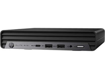 HP EliteDesk 600 G9 Mini Desktop PC – Core i7-12700T / 8GB RAM / 256GB SSD / Win 11 Pro (6D3U0EA) — front view