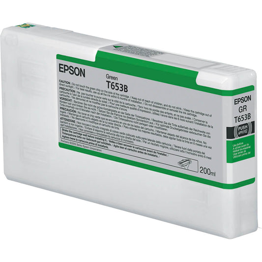 Epson T653B Green 200ml Ink Cartridge (C13T653B00) image 1