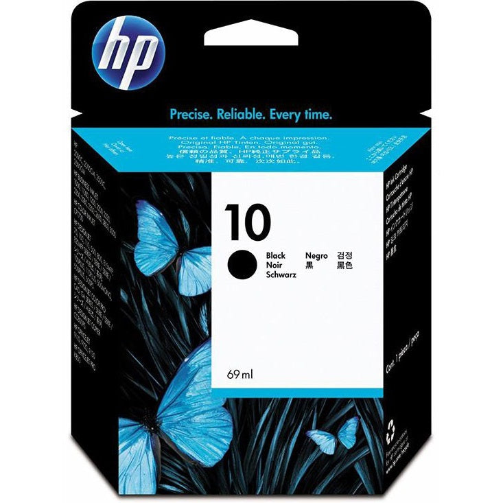 HP 10 Black Ink Cartridge (C4844A) image 1