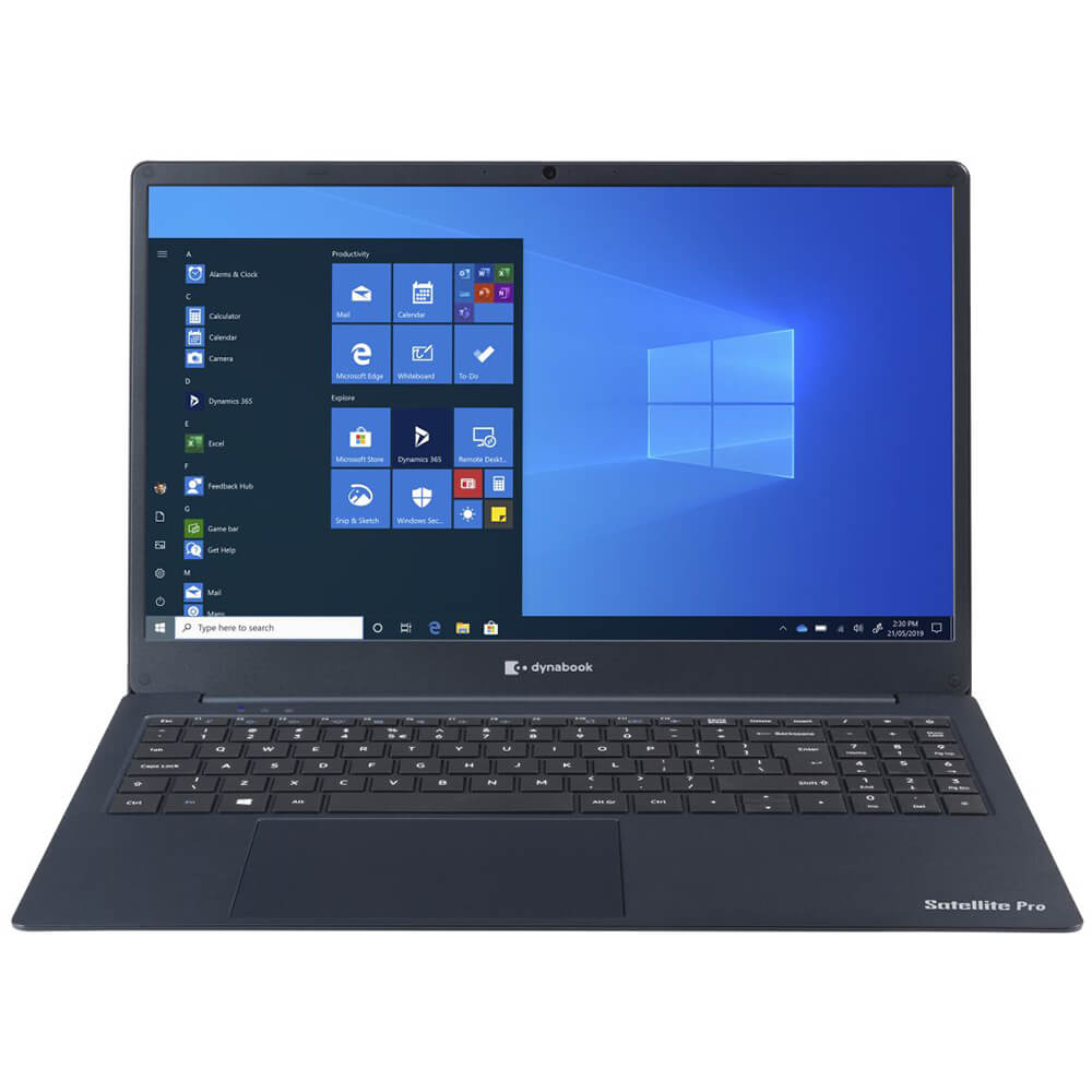 Dynabook Satellite Pro C50-H-101 Notebook PC – Core i5-1035G1 / 15.6″ FHD / 8GB RAM / 256GB SSD / Win 10 Pro / Black (C50-H-101) image 1