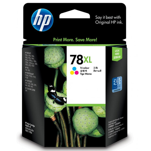 HP 78 Large Tri-colour Inkjet Print Cartridge (C6578A) image 1