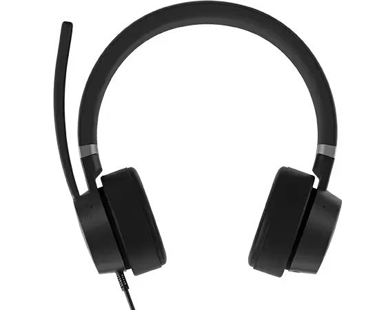 Lenovo Go Wired ANC Headset – Thunder Black (4XD1C99223) — side view