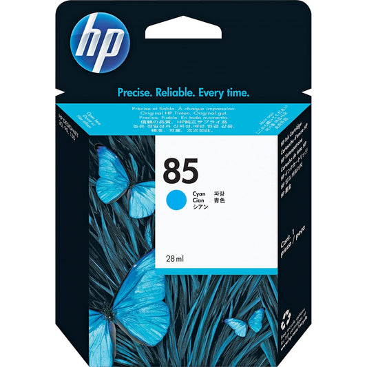 HP 85 Cyan Ink Cartridge (C9425A) image 1