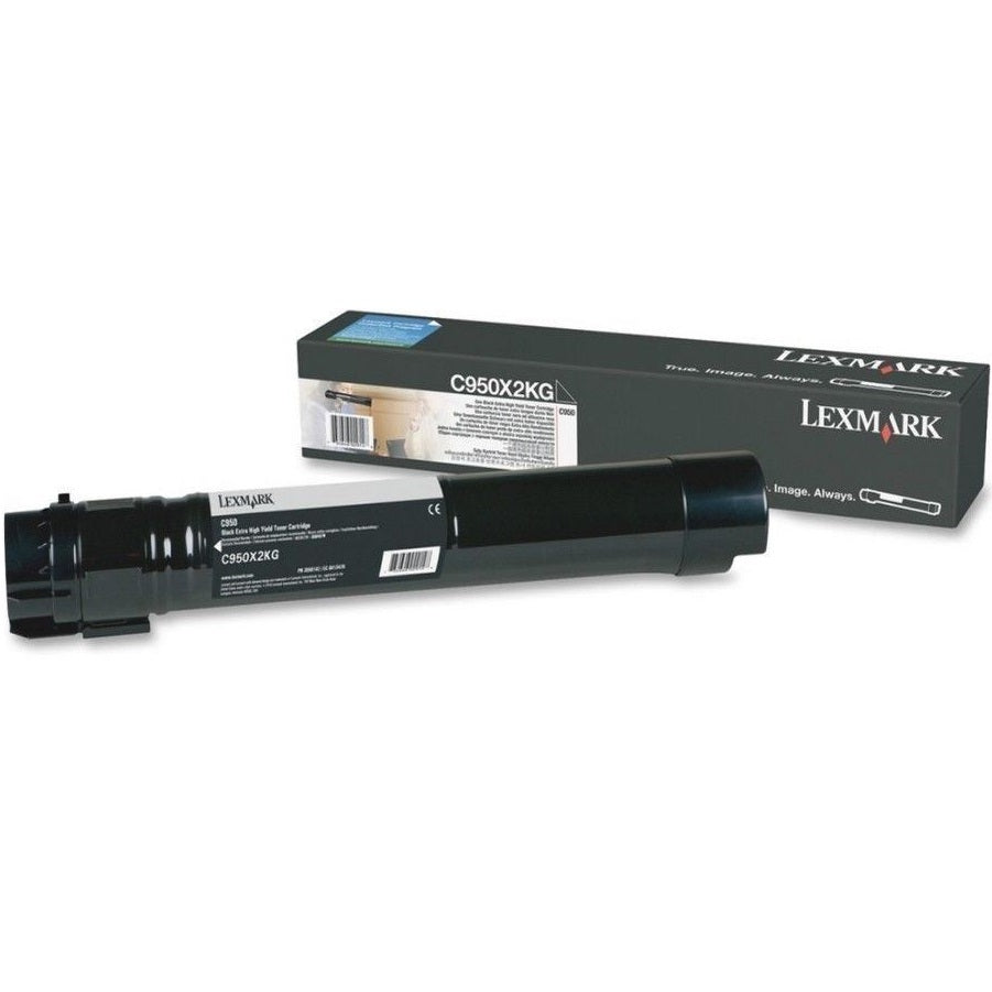 Lexmark C950X2KG Extra High Yield Black Laser Toner Cartridge image 1