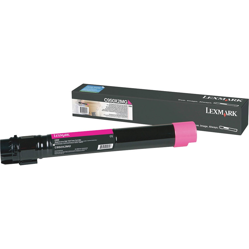 Genuine Lexmark C950X2MG Extra High Yield Magenta Laser Toner Cartridge image 1