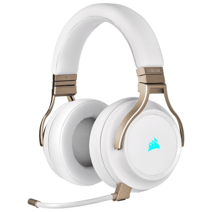Corsair VIRTUOSO RGB Wireless High-Fidelity Pearl Gaming Headset (CA-9011224-AP) image 1