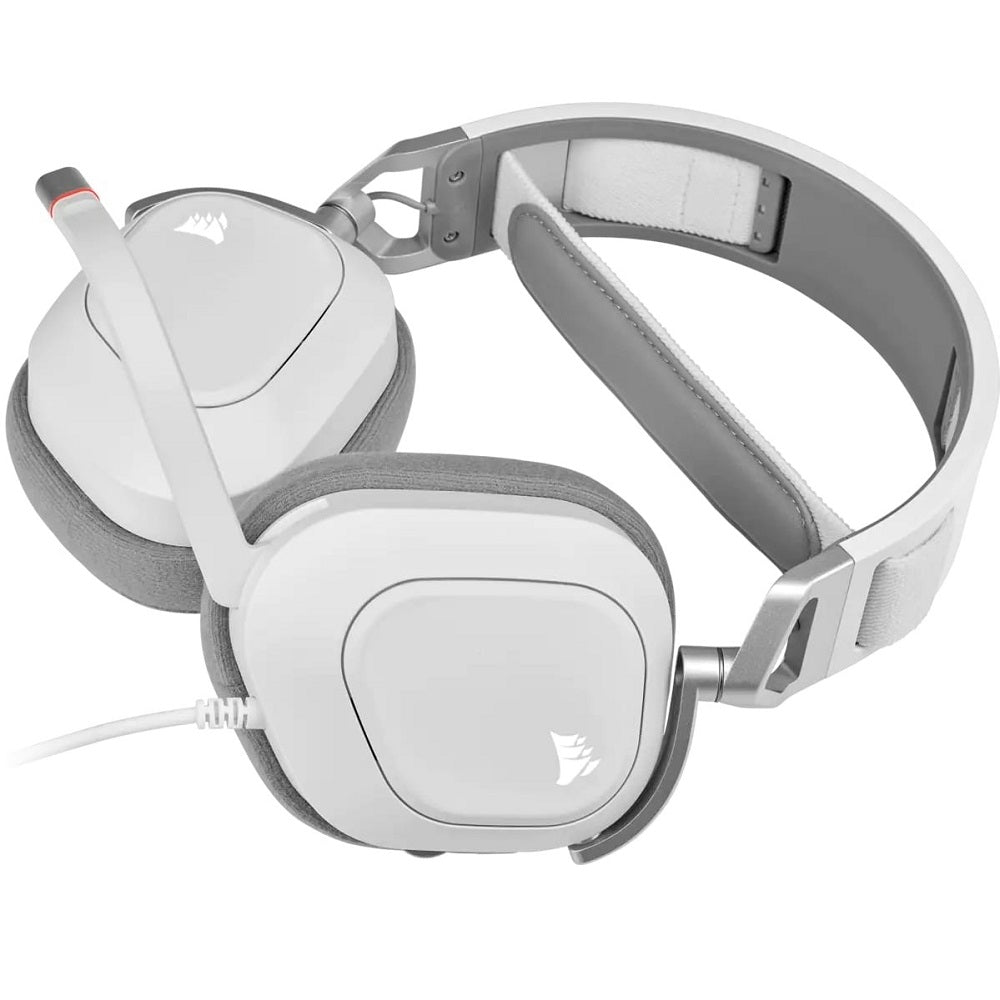 Corsair HS80 RGB Wireless Premium White Gaming Headset (CA-9011236-AP) image 4