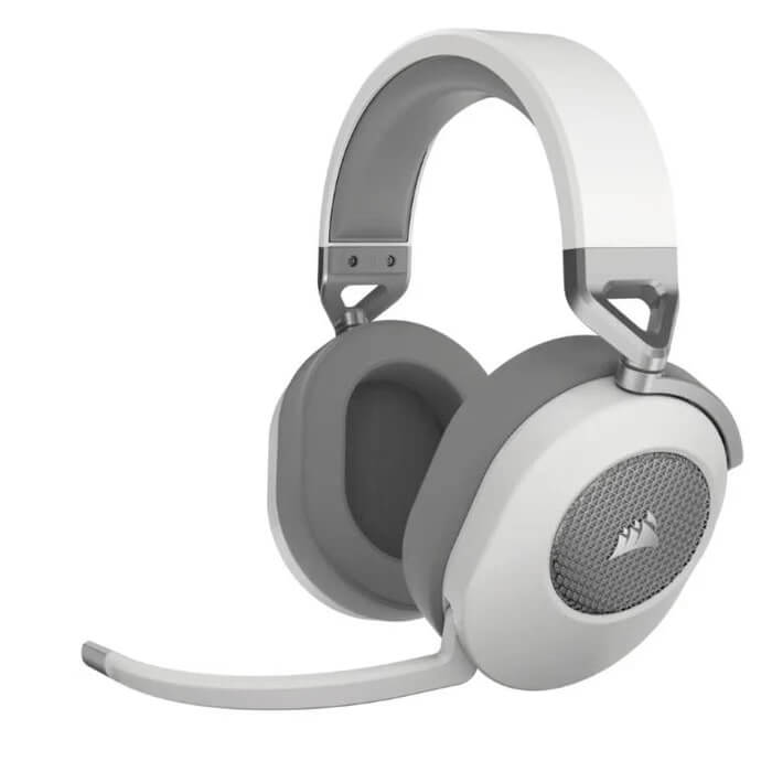 Corsair HS65 Wireless White Gaming Headset (CA-9011286-AP2) image 1