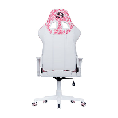 Cooler Master Caliber R1S Sakura CAMO Gaming Chair (CMI-GCR1S-PKC) — rear view