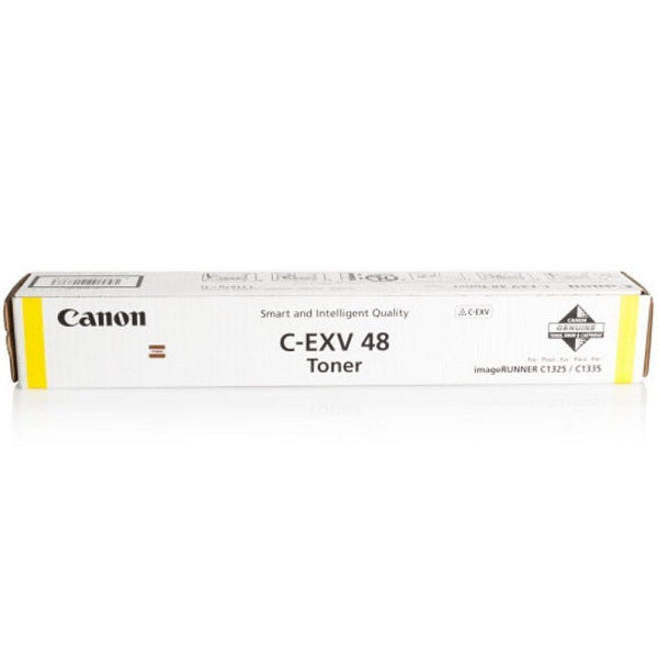 Genuine Canon C-EXV 48 Yellow Laser Toner Cartridge (9109B002AA) image 1