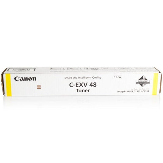 Genuine Canon C-EXV 48 Yellow Laser Toner Cartridge (9109B002AA) image 1