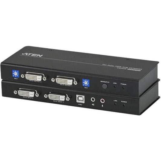 ATEN USB DVI Dual View Cat 5 KVM Extender (CE604) image 2