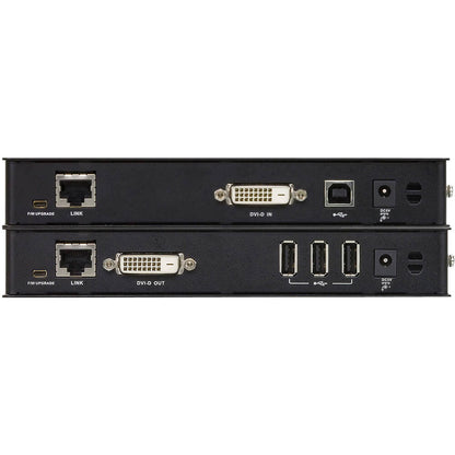 ATEN USB 2.0 DVI HD Base T KVM Extender (CE610A) — side view