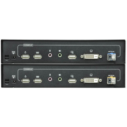 ATEN USB DVI Single Link Optical Console Extender (CE680) — side view