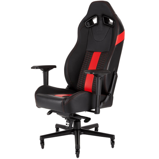 Corsair T2 Road Warrior Gaming Chair – Black/Red (CF-9010008-WW) image 2
