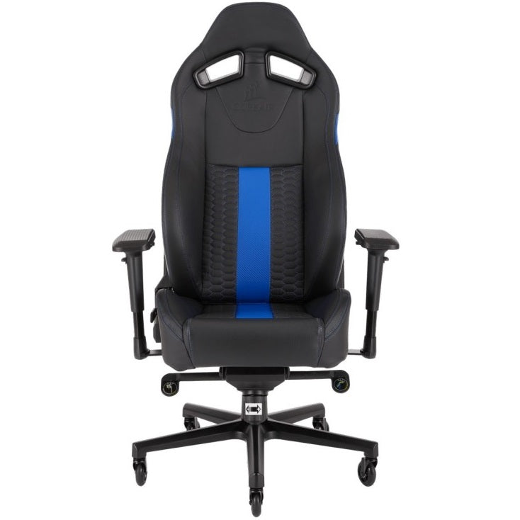 Corsair T2 Road Warrior Gaming Chair – Black/Blue (CF-9010009-WW) image 1