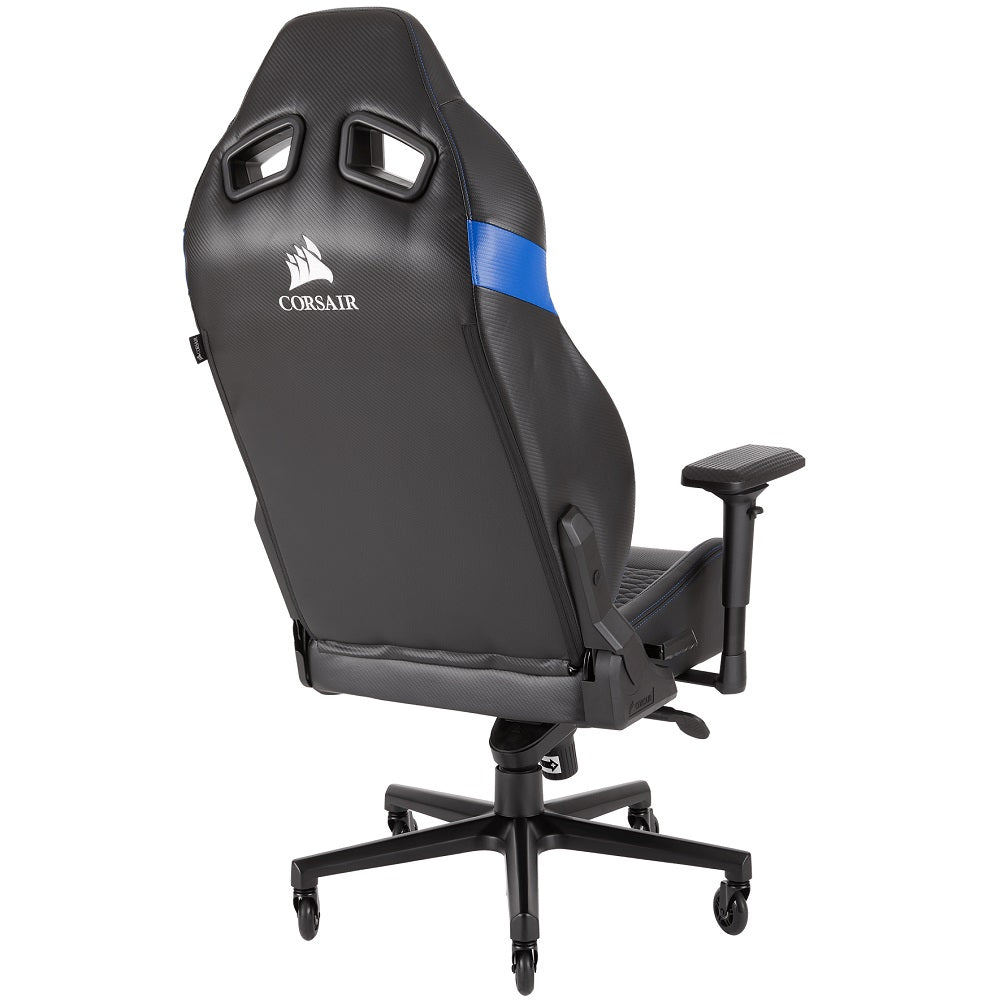 Corsair T2 Road Warrior Gaming Chair – Black/Blue (CF-9010009-WW) image 3