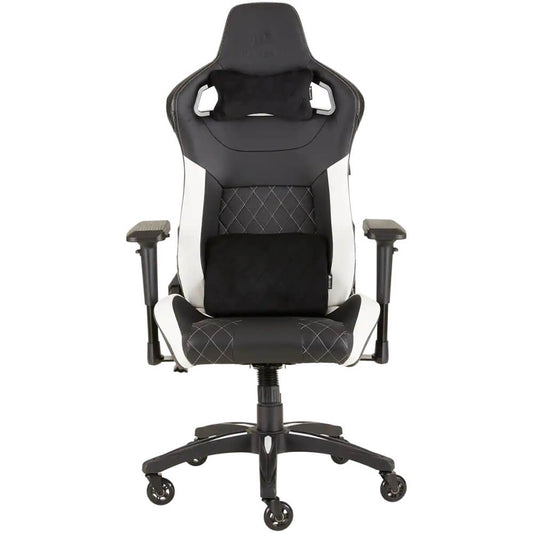 Corsair T1 Race 2018 Gaming Chair – Black/White (CF-9010012) image 1