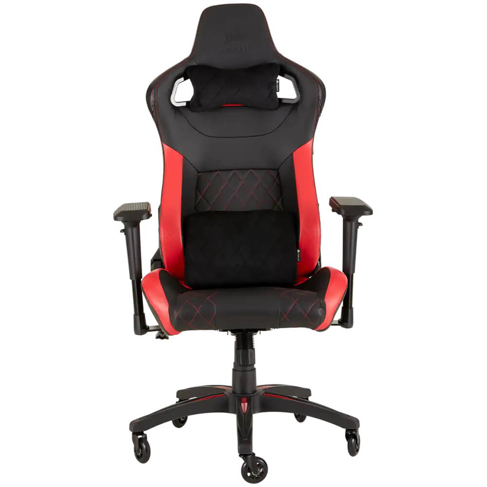 Corsair T1 Race 2018 Gaming Chair – Black/Red (CF-9010013) image 1