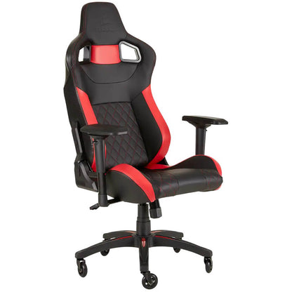 Corsair T1 Race 2018 Gaming Chair – Black/Red (CF-9010013) — side view