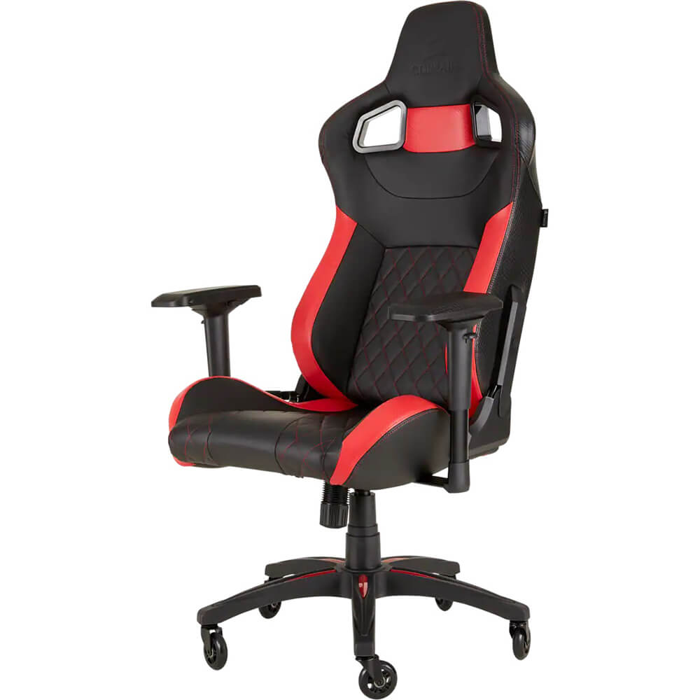 Corsair T1 Race 2018 Gaming Chair – Black/Red (CF-9010013) image 4