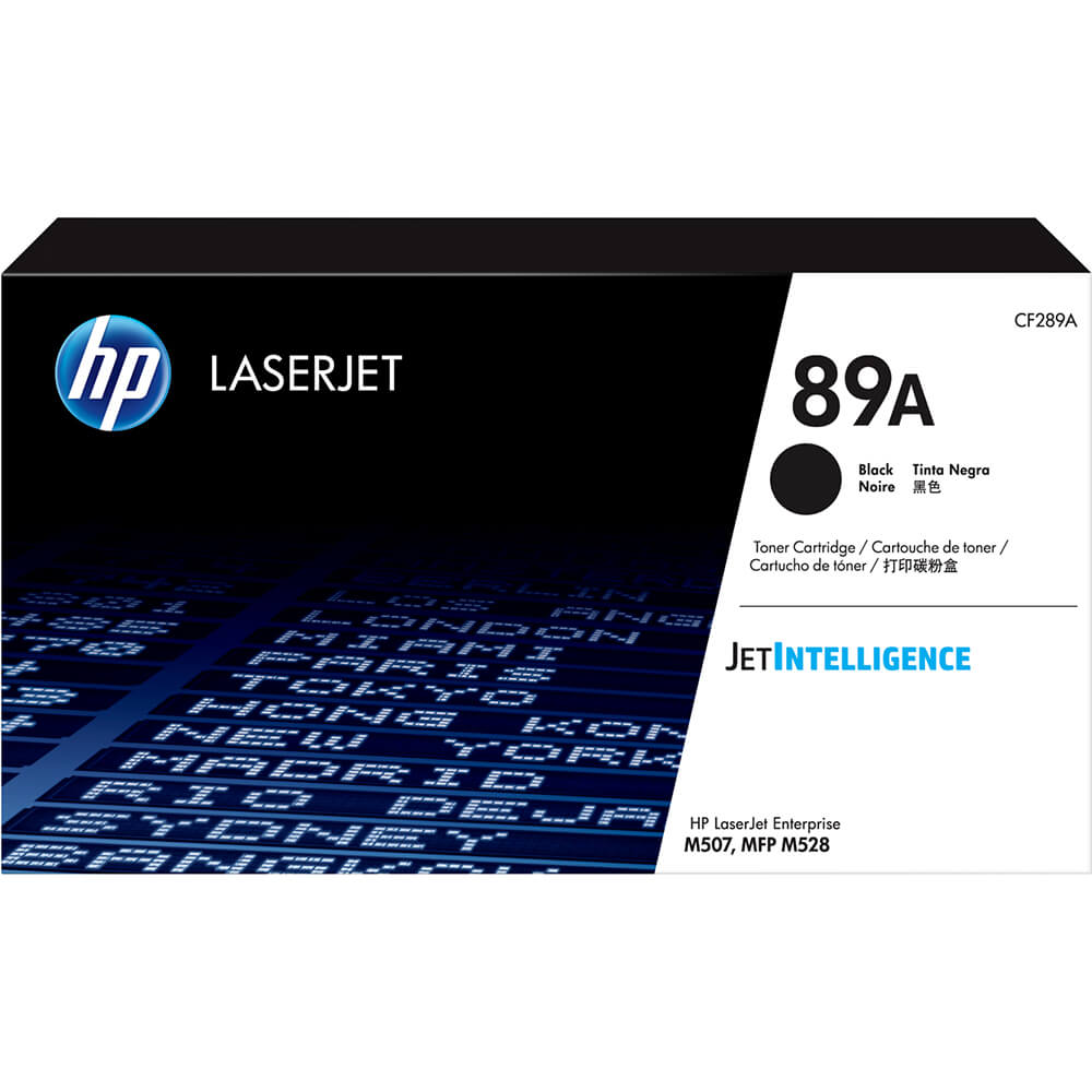 Genuine HP 89A Black LaserJet Toner Cartridge (CF289A) image 1