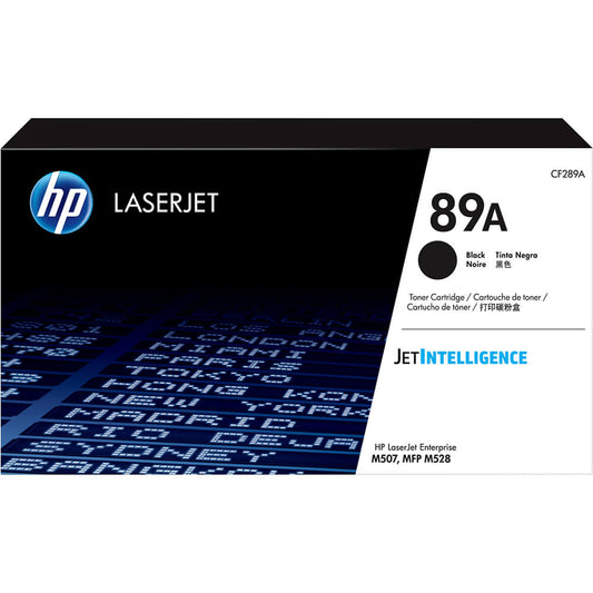 Genuine HP 89A Black LaserJet Toner Cartridge (CF289A) image 1