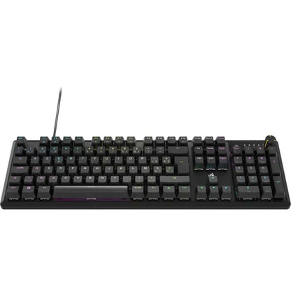 Corsair K70 Core RGB Mechanical Black Gaming Keyboard (CH-910971E-NA) — front view