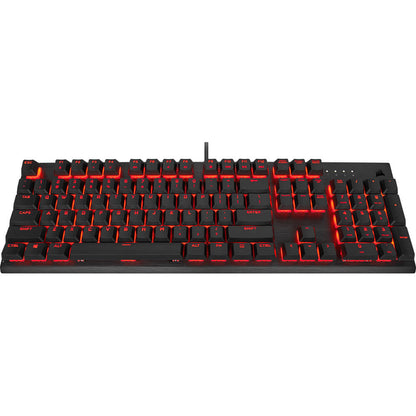 Corsair K60 RGB PRO Mechanical Gaming Keyboard – Black (CH-910D029-NA) — front view